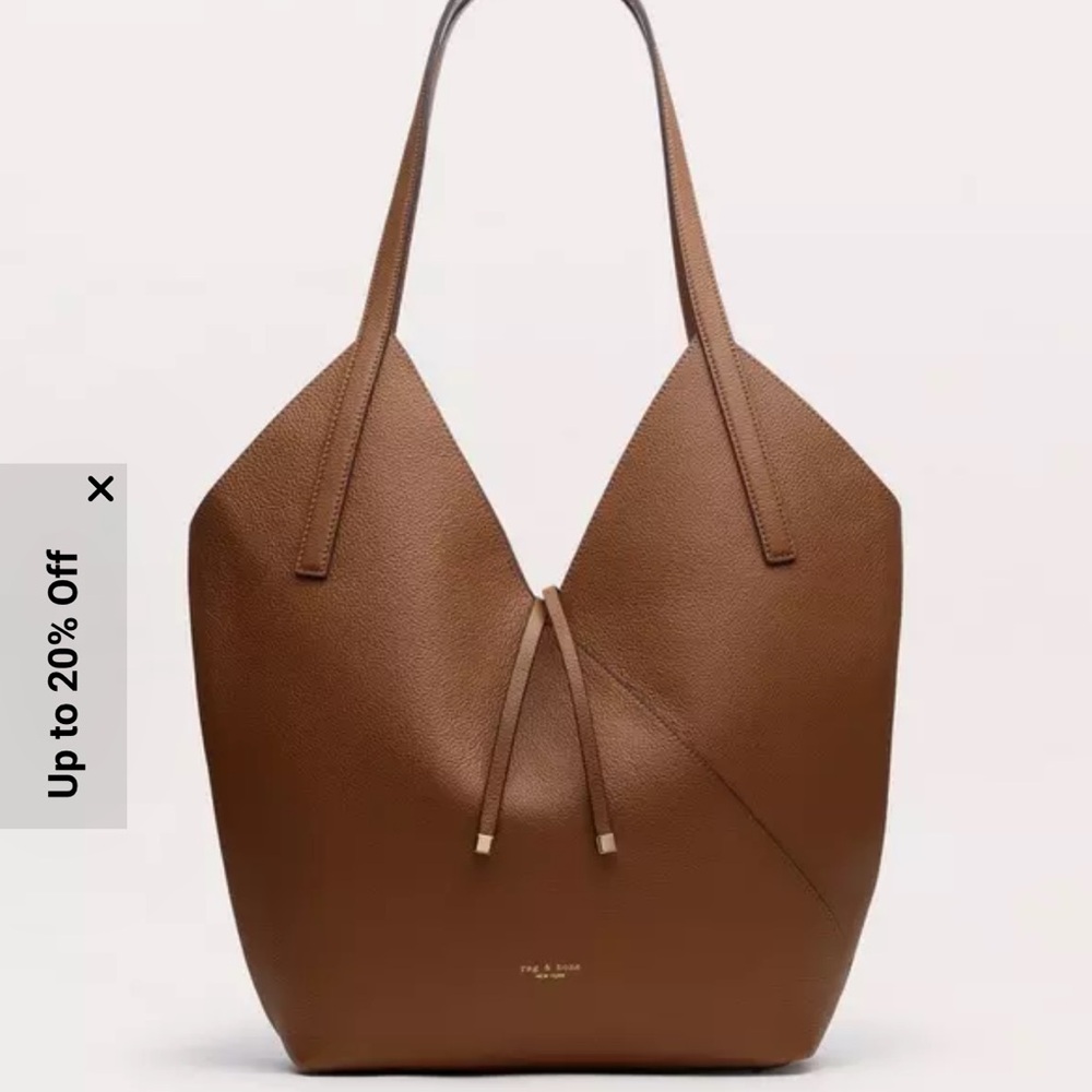 Alix Leather Tote NWT